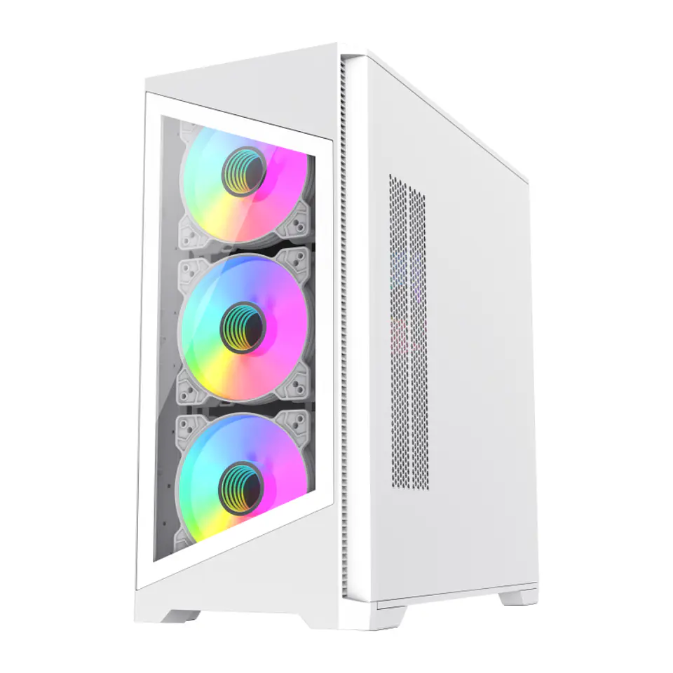 Gabinete Gamemax Destroyer TGW mATX, Vidrio Lateral, 4 coolers 1