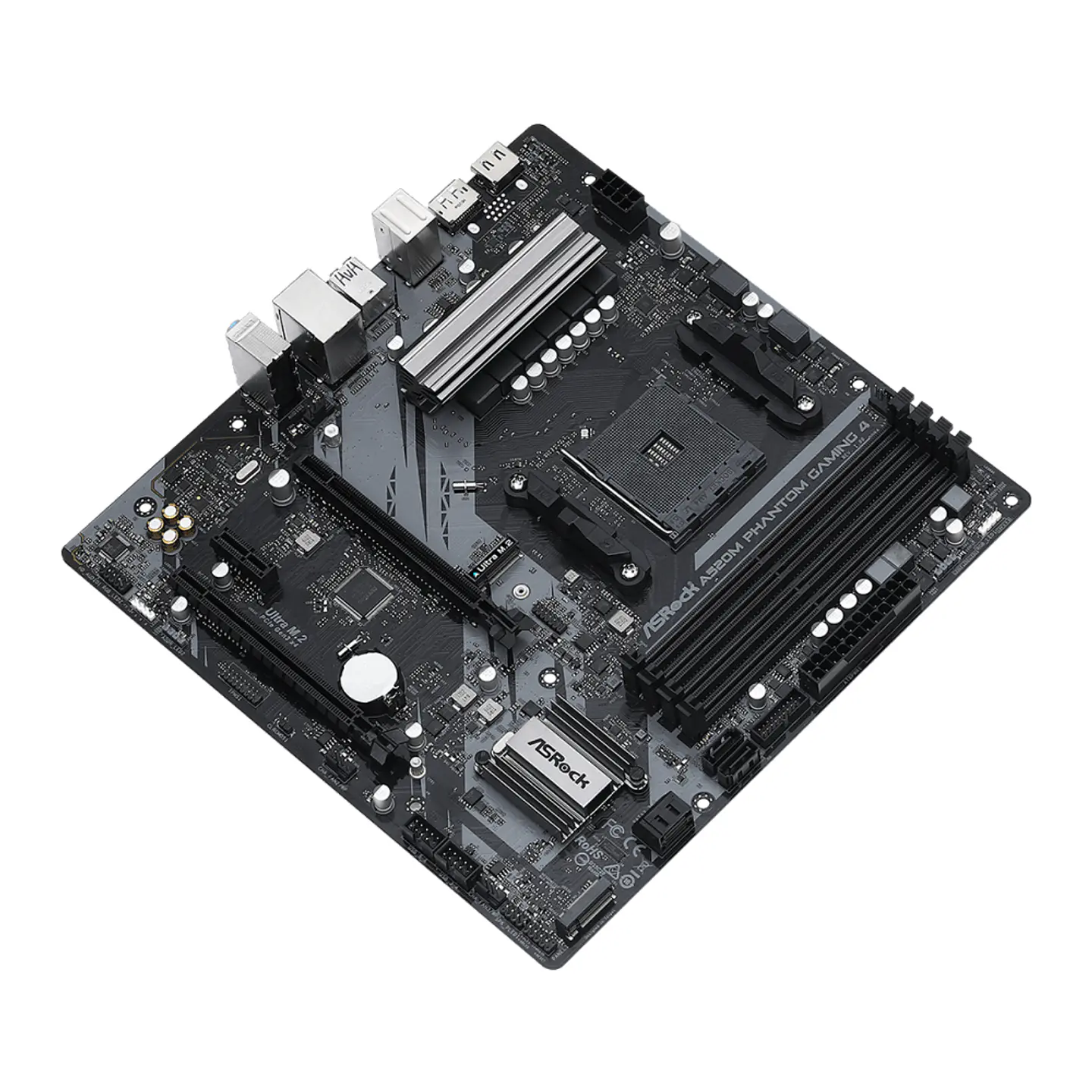 Placa Madre ASRock A520M Phantom Gaming 4, AM4, DDR4 - mATX 4