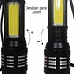 Linterna Táctica Recargable De Larga Distancia Led - thumbnail 3
