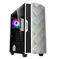 Gabinete Gamemax ATX White Diamond COC, Vidrio Lateral, 2 coolers - thumbnail 1