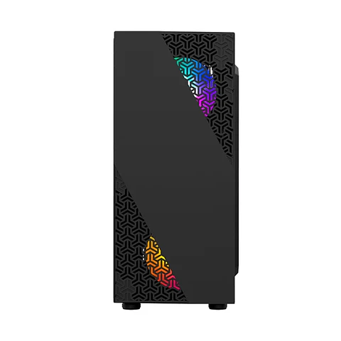 Gabinete Gamer Darkblack con 4 Ventiladores Rgb Incluido