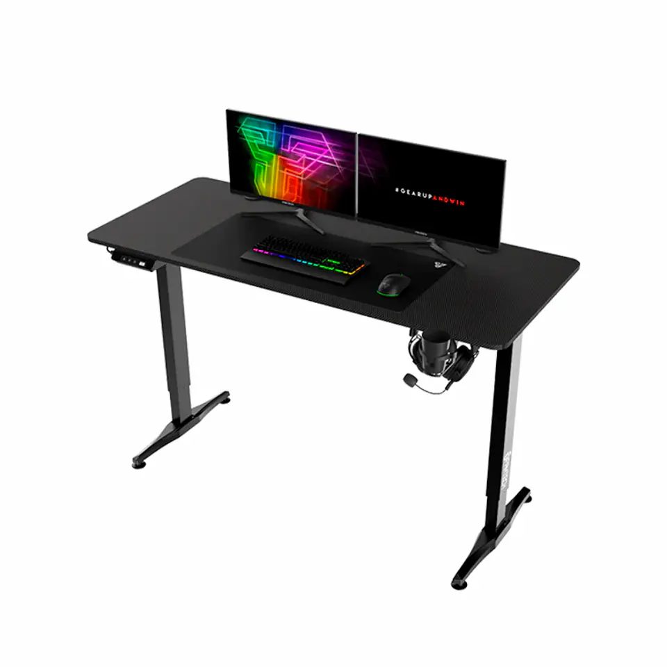 Escritorio Gamer Fantech GD814 con altura regulable Black Edition 1