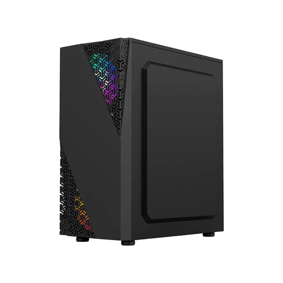 Gabinete Gamer Darkblack con 4 Ventiladores Rgb Incluido 3