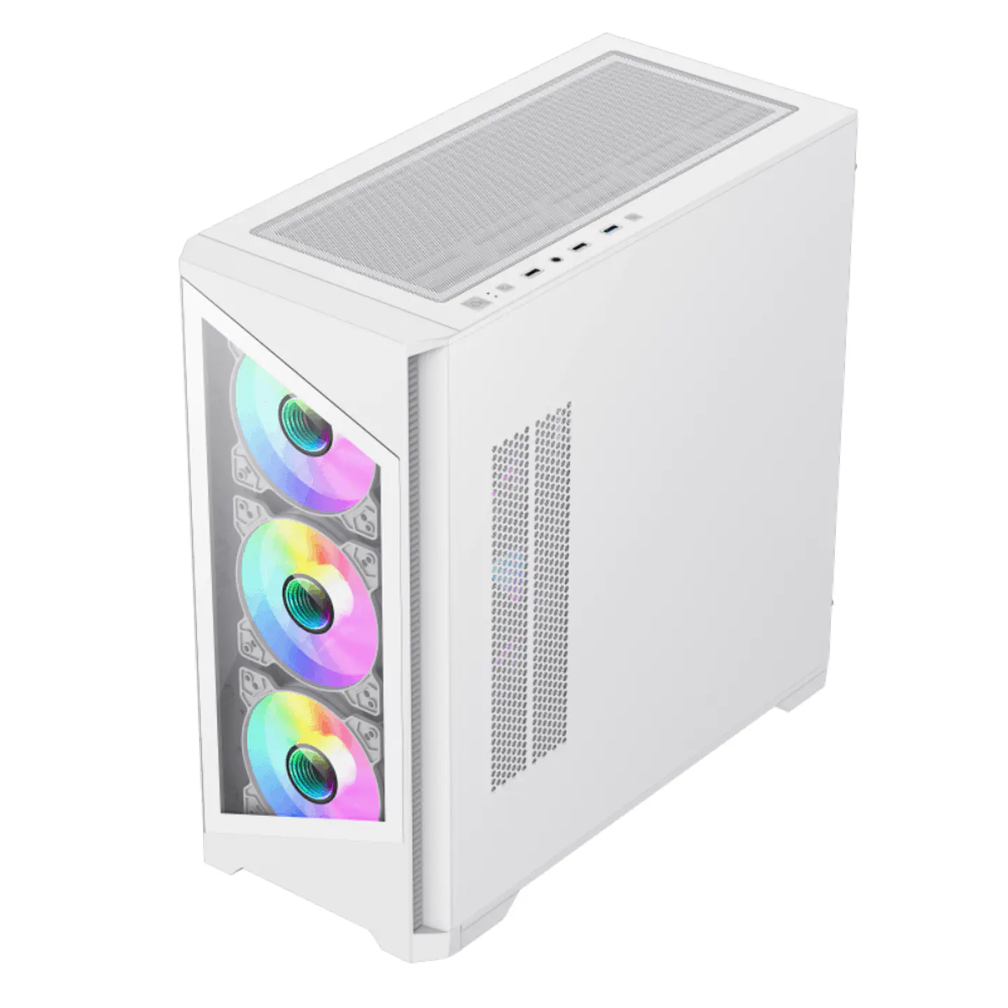 Gabinete Gamemax Destroyer TGW mATX, Vidrio Lateral, 4 coolers 4
