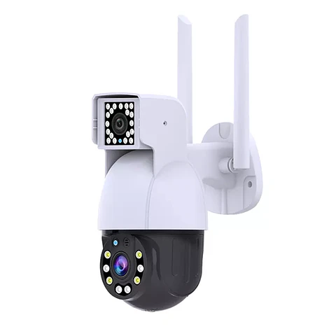 Cámara Doble Inalámbrica IP, Movimiento Infrarrojo, WiFi, Full HD