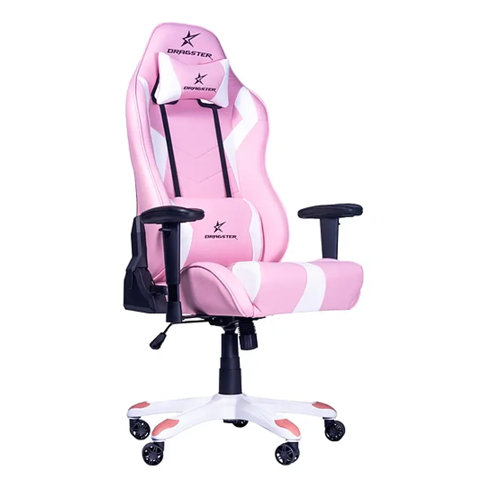 Silla Escritorio Gamer Dragster GT500 Pink Limited Edition 1