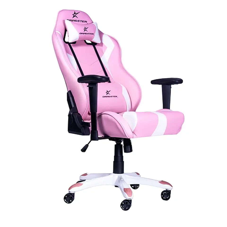 Silla Escritorio Gamer Dragster GT500 Pink Limited Edition 3