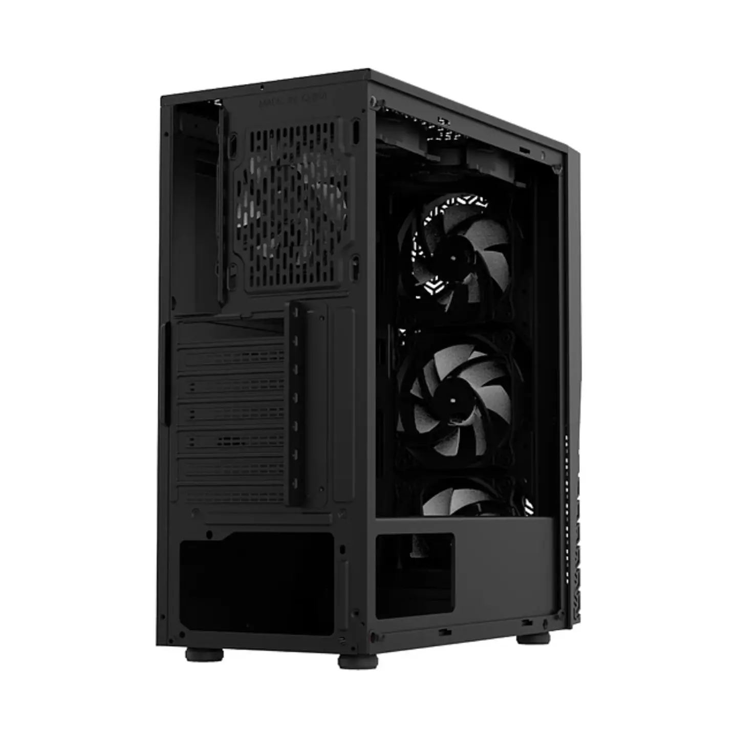 Gabinete Gamer Darkblack con 4 Ventiladores Rgb Incluido 5