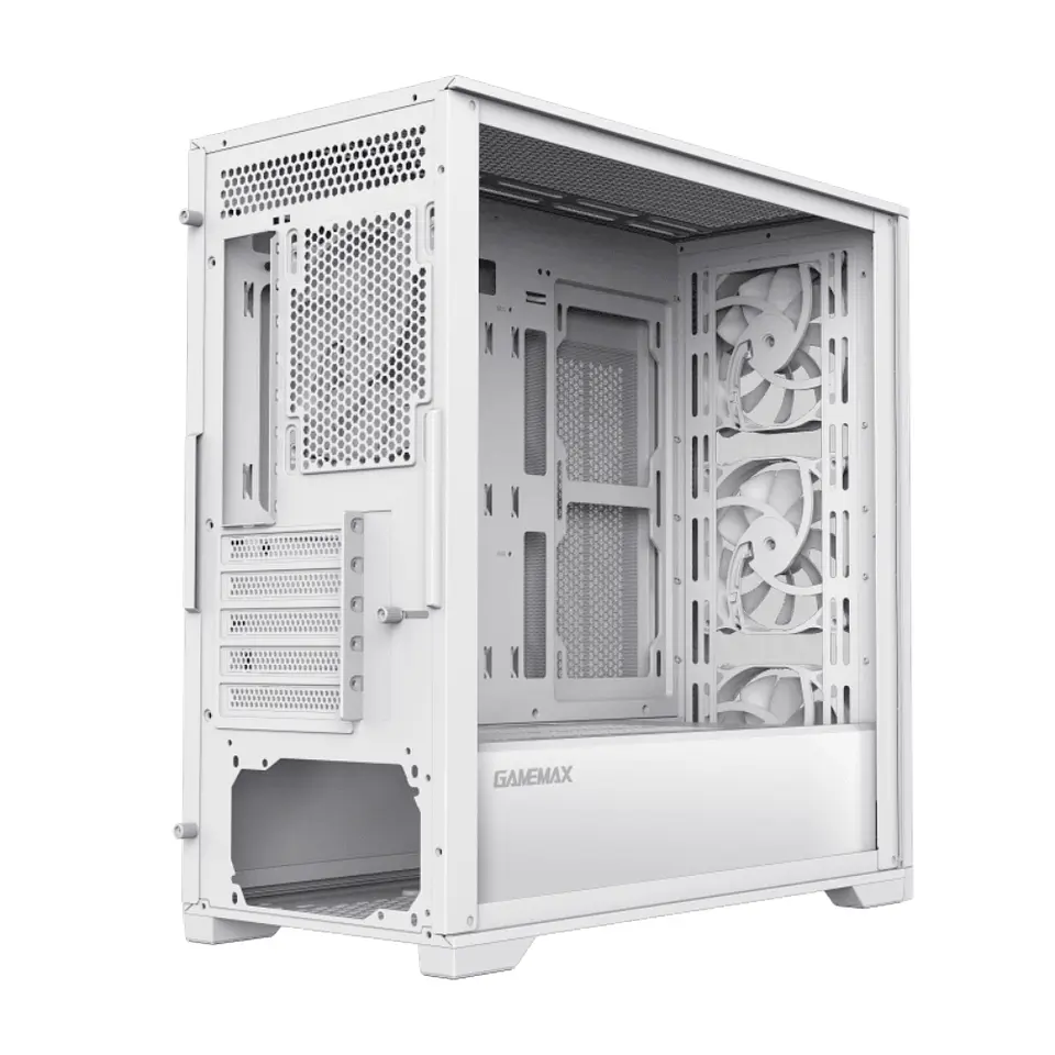 Gabinete Gamemax Destroyer TGW mATX, Vidrio Lateral, 4 coolers 7