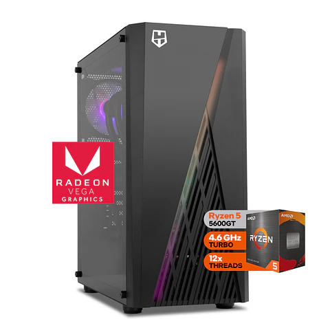 Combo Setup Gamer: PC Gamer Dreamfyre 5, Monitor, Silla gamer, Alfombra, y periféricos gamer