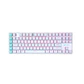 Teclado Mecánico TKL, Hype Legend White Rebel L - Brown Switch - thumbnail 2