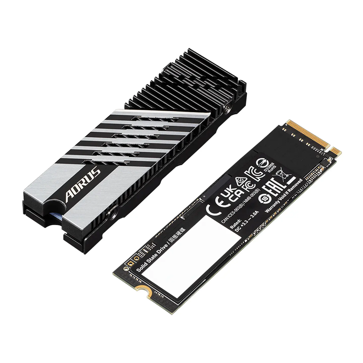 Unidad SSD Aorus Gen4 7300 SSD 2TB PCIe 4.0 NVMe, up 7300MB/s 4