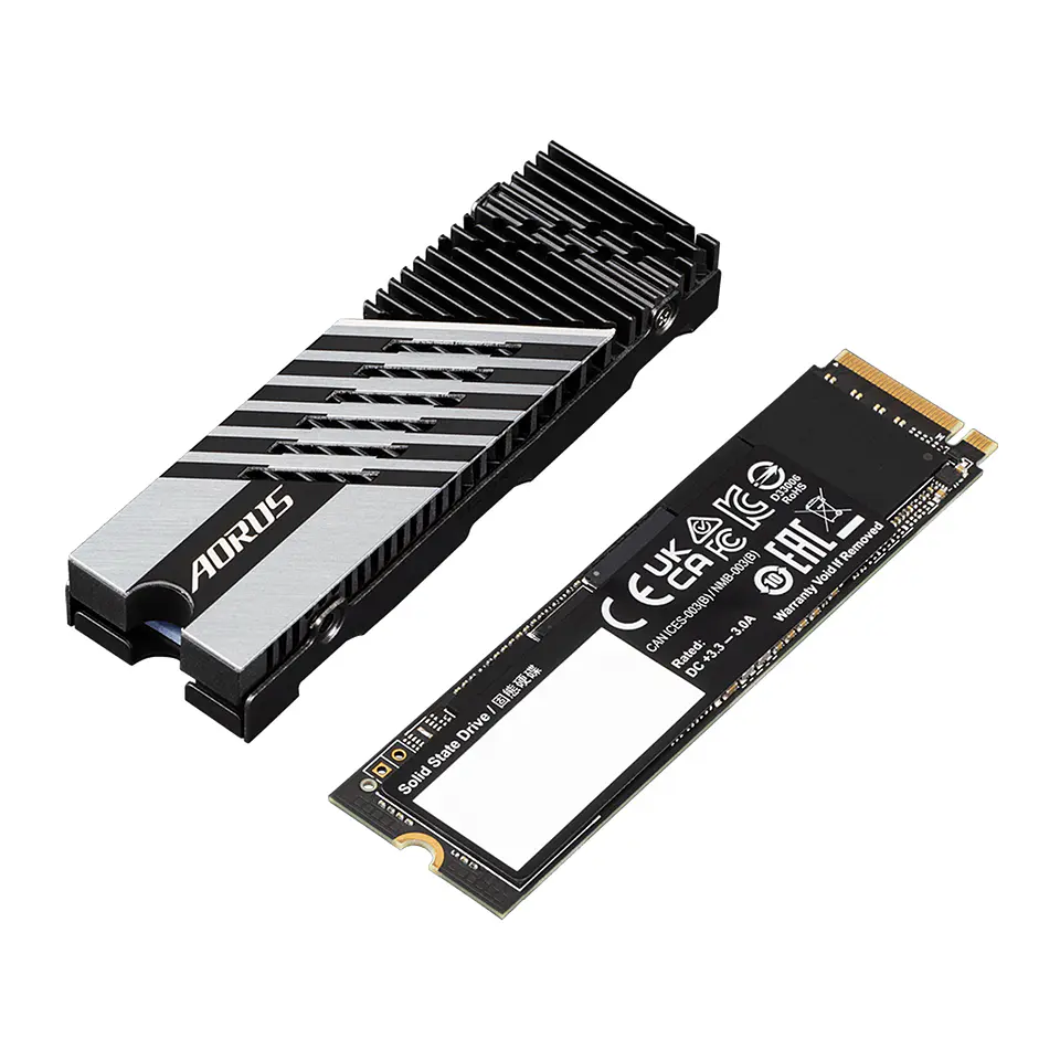 Unidad SSD Aorus Gen4 7300 SSD 2TB PCIe 4.0 NVMe, up 7300MB/s 4