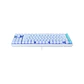 Teclado Mecánico TKL, Hype Legend White Rebel L - Brown Switch - thumbnail 6