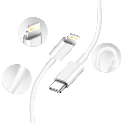 Cable Tecnolab-TL058 Tipo C - Lightning (1 Metro, iPhone/iPad)