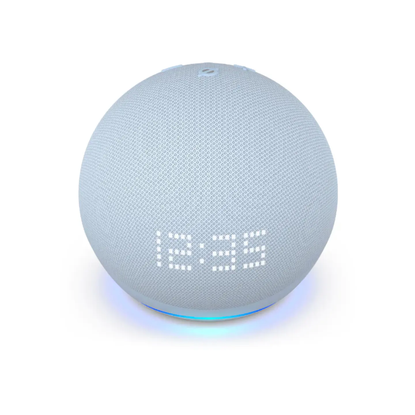 Amazon Echo Dot 5th Gen con reloj y asistente virtual Alexa - Azul 3