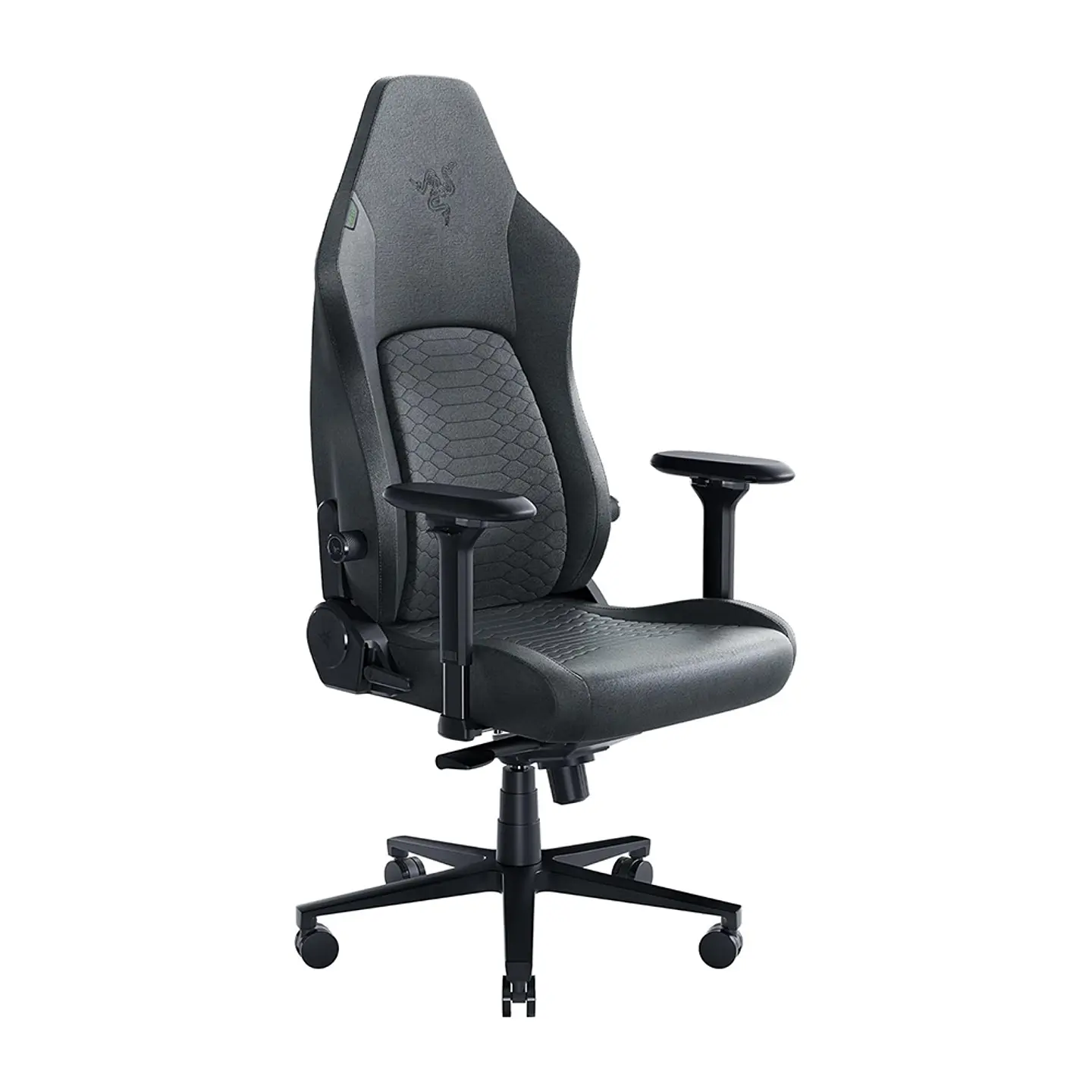 Silla Gamer Razer Iskur V2 Fabric Dark Gray, apoyabrazos 4D 1