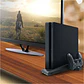 Soporte Base Ps4 y Ps4 Slim para 2 Dualshock Con Ventilador + 3 Puertos USB - thumbnail 6