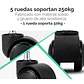 Ruedas Para Silla Escritorio Tipo Roller Set 5 Universales - thumbnail 4