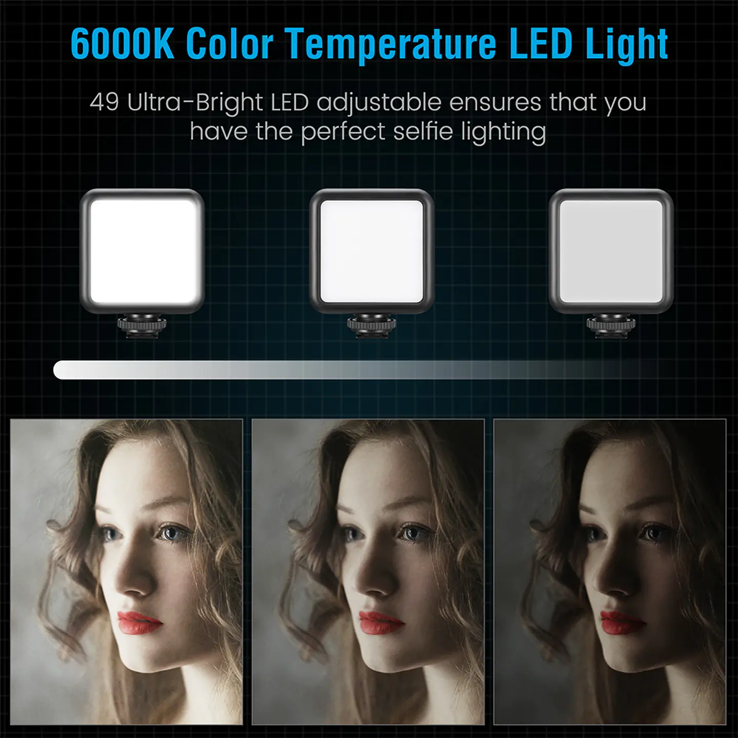 Kit De Grabacion Estabilizador Luz Led Y Micrófono 4