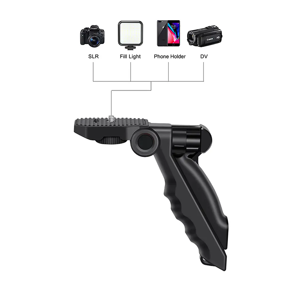 Kit De Grabacion Estabilizador Luz Led Y Micrófono 5