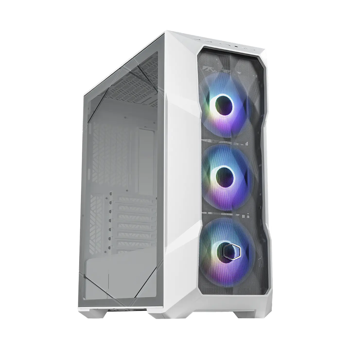 Gabinete Cooler Master TD500 MESH V2, ATX, 3 coolers, Blanco 1