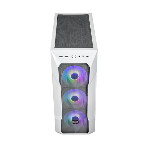 Gabinete Cooler Master TD500 MESH V2, ATX, 3 coolers, Blanco