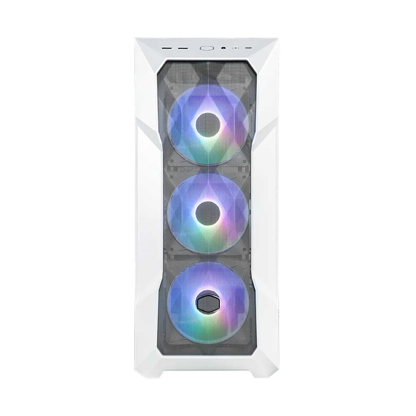 Gabinete Cooler Master TD500 MESH V2, ATX, 3 coolers, Blanco 3