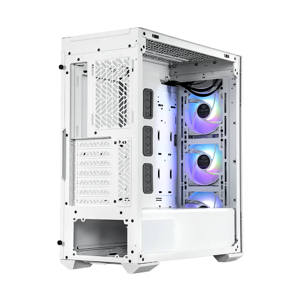 Gabinete Cooler Master TD500 MESH V2, ATX, 3 coolers, Blanco 5