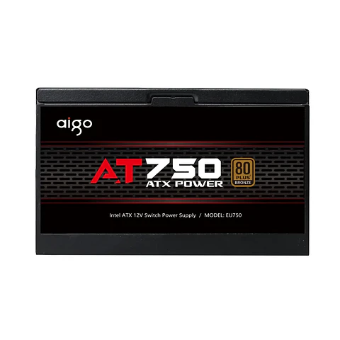 Fuente de Poder Aigo AT750 750W 80 Plus Bronze ATX