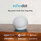 Amazon Echo Dot 5th Gen con asistente virtual Alexa glacier white 110V/240V - thumbnail 6