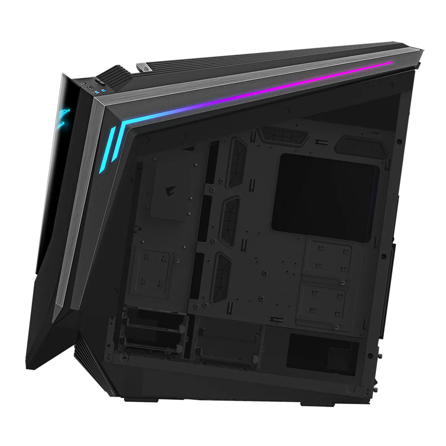 Gabinete Gamer Aorus C700, E-ATX, ATX, mATX, Mini-ITX, Negro 7