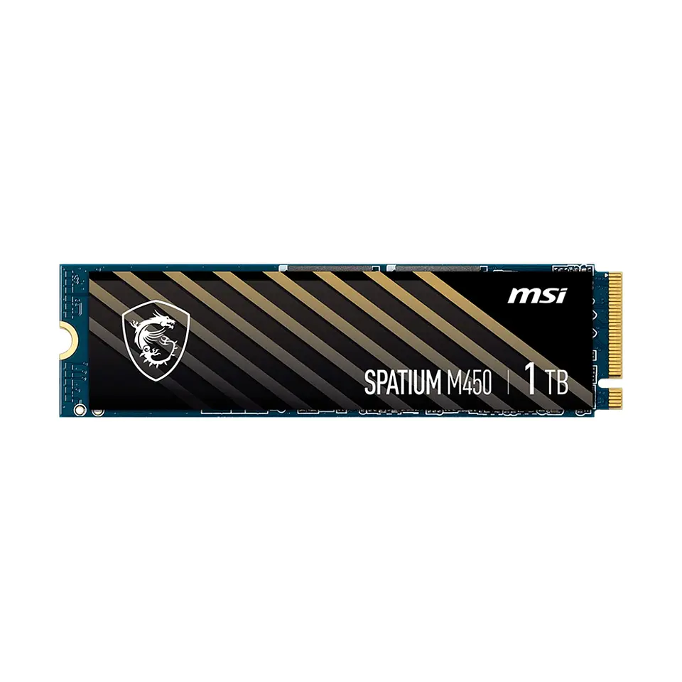 Unidad SSD MSI Spatium M450 1TB PCIe 4.0 NVMe M.2, 3600 MB/s 4