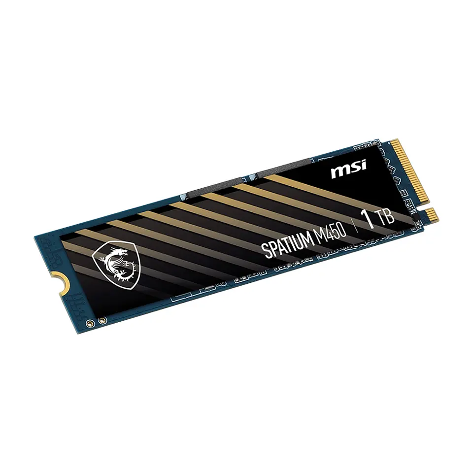 Unidad SSD MSI Spatium M450 1TB PCIe 4.0 NVMe M.2, 3600 MB/s 5
