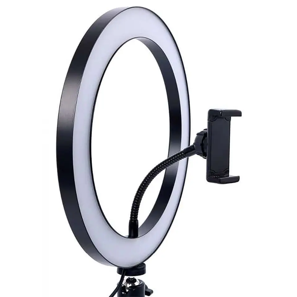 Kit 2 en 1: Aro Luz Led 26cm + trípode ligero 3110 3