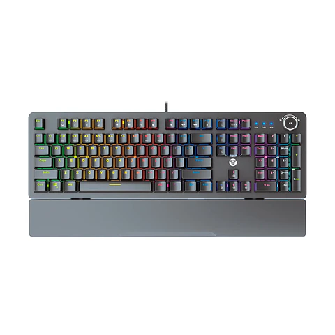 Teclado Mecánico Fantech Maxpower MK853 Black, Red Switch