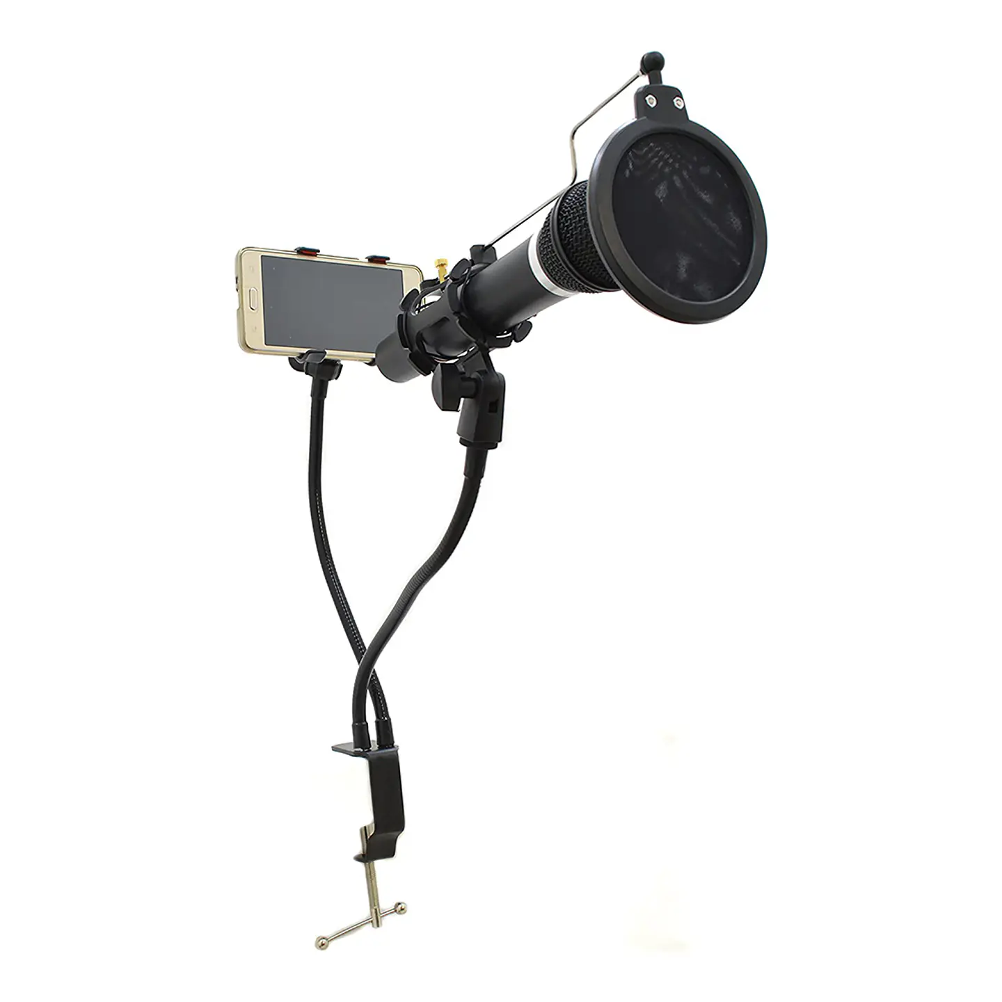 Soporte De Mesa Para Smartphone Y Micrófono - Streaming 7