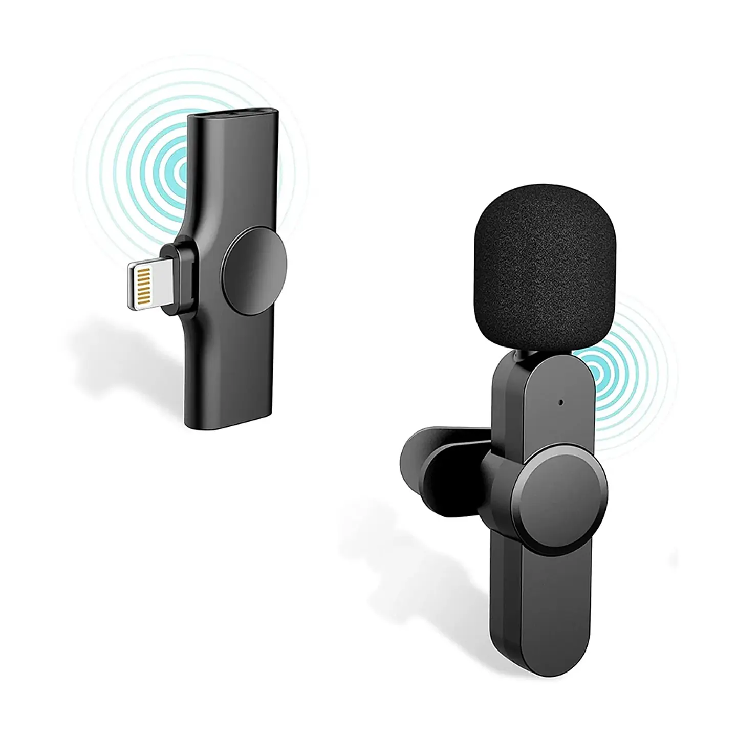 Micrófono Lavalier Solapa Inalámbrico Para iPhone, iPad 2