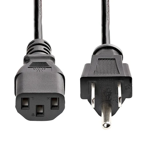 Cable de poder Americano para Fuente De Alimentación 1.5mts, US