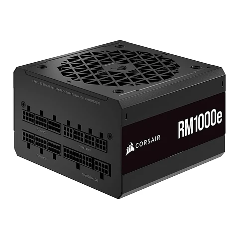 Fuente de Poder Corsair RM1000e de 1000W (Full Modular, Certificada 80+ Gold, AT