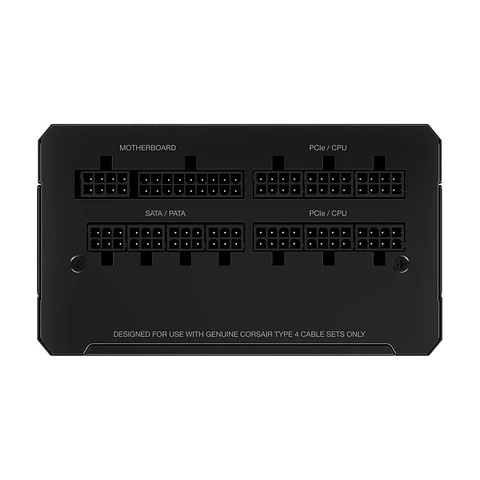 Fuente de Poder Corsair RM1000e de 1000W (Full Modular, Certificada 80+ Gold, AT