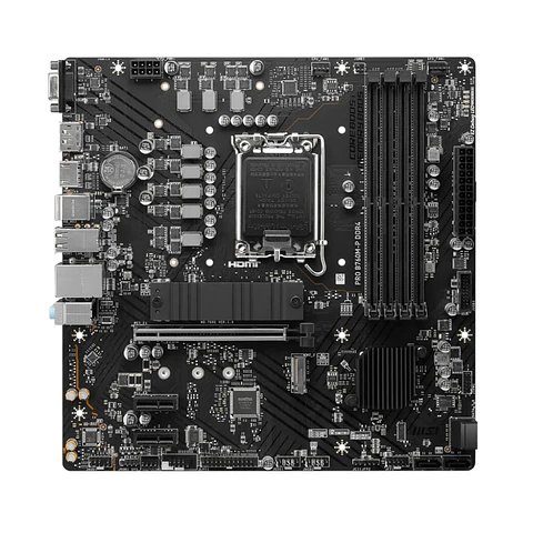 Placa Madre MSI PRO B760M-P LGA 1700 DDR4 M.2 mATX