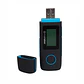 Reproductor Monster Mp3, 16gb, Radio FM, Puerto microSD, Con Grabador De Voz - celeste - Thumbnail 1