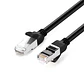 Cable de Red Patch Cord CAT7 1.8Mts RJ-45 500MHz 10Gb/s Negro - thumbnail 1