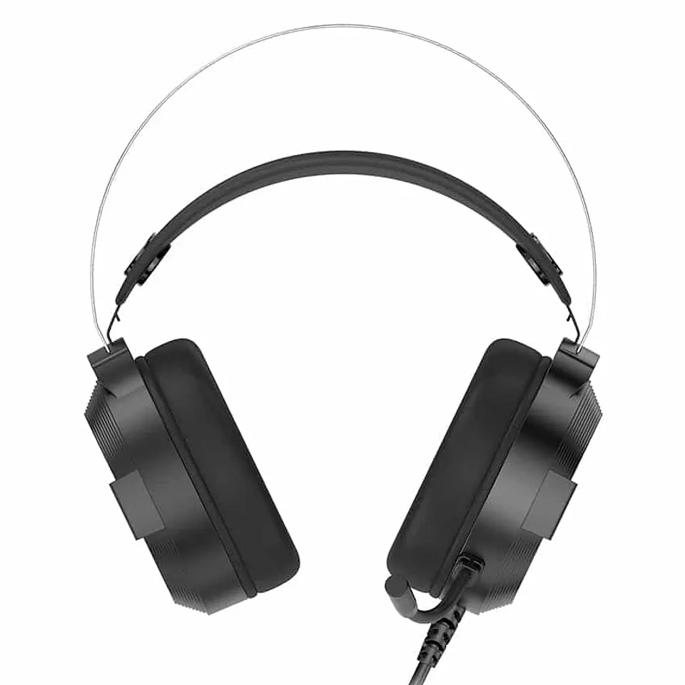 Audífono gamer Gamenote - H2026D - entrada 2 x 3.5mm + USB 3