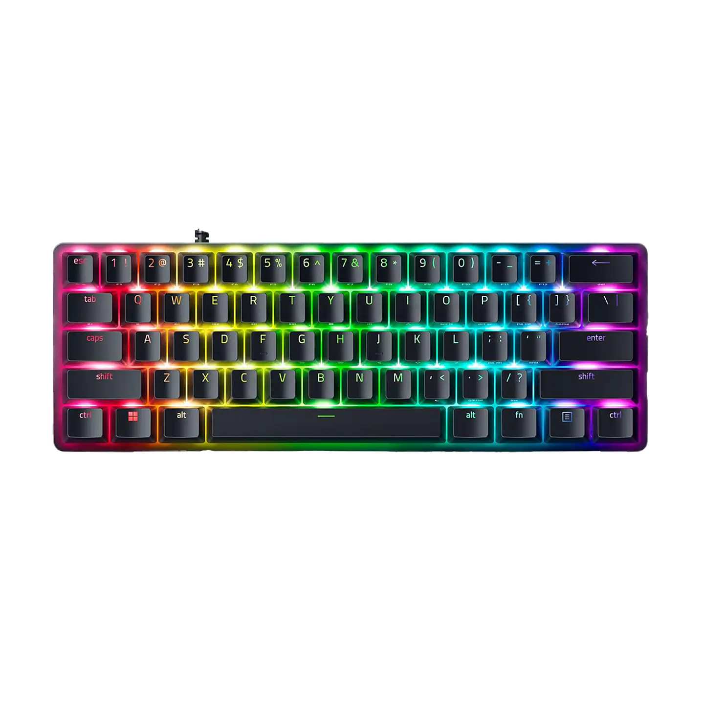 Teclado Razer Huntsman Mini Analog, Switch Analógico RGB, US 1