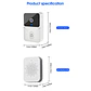 Timbre Exterior Inalámbrico con Cámara Seguridad, Video Wifi - thumbnail 5