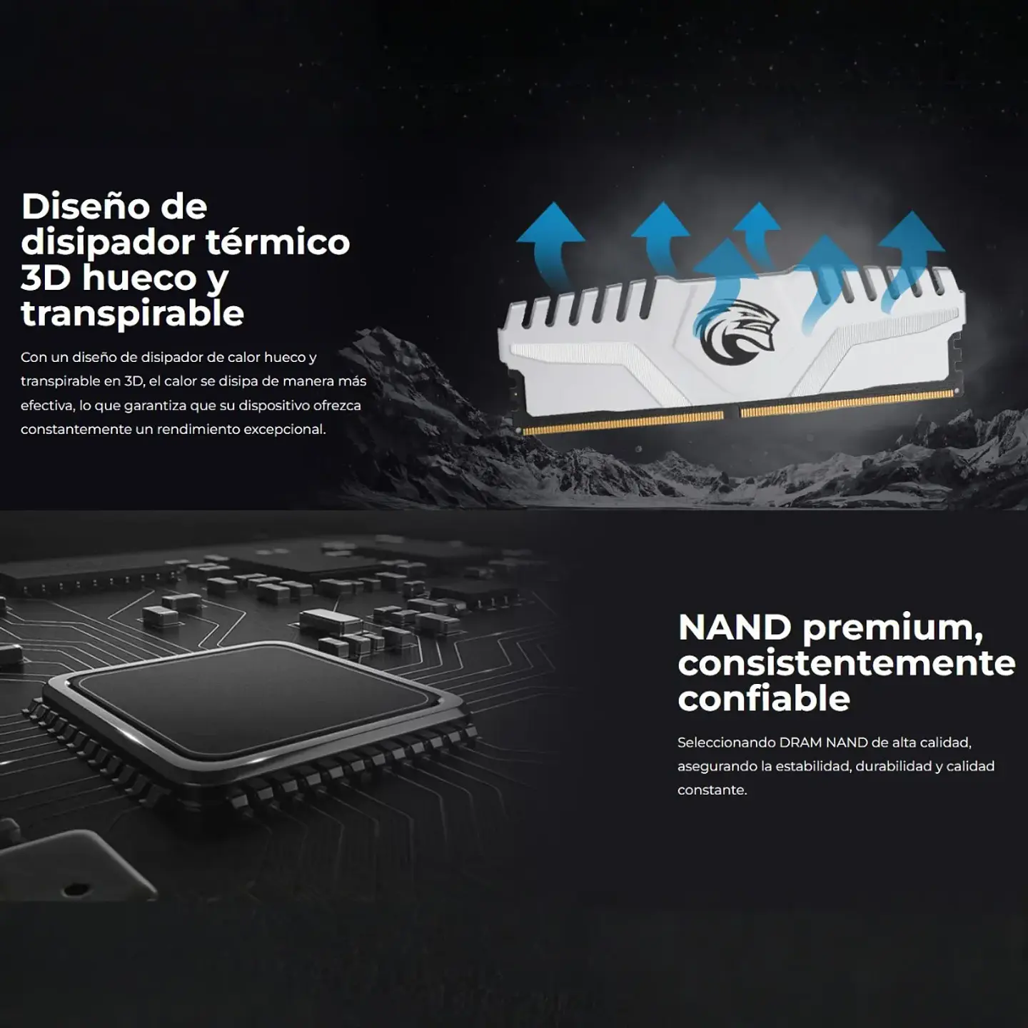 Memoria RAM KingSpec Storm 16GB DDR5 6000Mhz, UDIMM 4