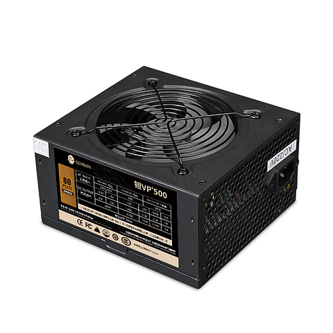 Fuente de poder WJ Coolman 500w plus bronze