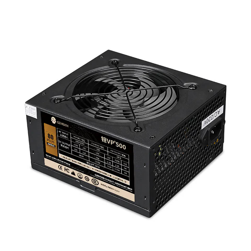 Fuente de poder WJ Coolman 500w plus bronze 2